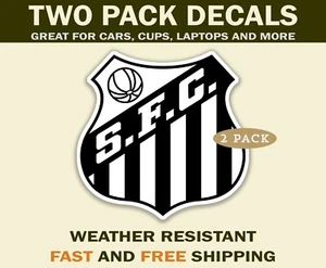 Santos FC Sticker – Brazilian Football Club Logo Decal | Peixe Fan Gear Gift - Picture 1 of 4