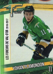 2016/17 Val-d'Or Foreurs - YOHAN PLAMONDON