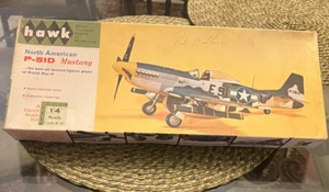complete vintage Hawk brand 1/48 kit P-51D Mustang - Picture 1 of 2