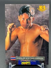 Wanlop Sor Sarthaphan K-1 Grand Prix Card TCG Bandai 1997 Japanese