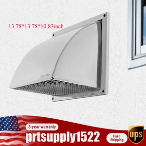 304 Stainless Steel Exhaust Hood Vent Cap kitchen/wall vents Indoor/Outdoor - Picture 1 of 24