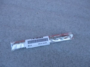 Chrome Tailgate Logo Emblem Grille For Mitsubishi Mirage Hatchback 2017-2021 - Picture 1 of 6