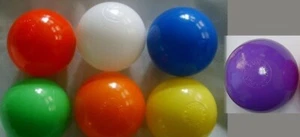 PLAY PIT BALLS BALL PIT 500 PCS. WHITE 3" FDA APPROVED POLY 866-7 - Picture 1 of 1
