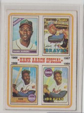 1974 Topps Hank Aaron Special (1966 1967 1968 1969) #5  HOF  VGEX