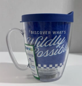 New Tervis Clear Mug with Handle 16oz Double Walled University of Kentucky - Picture 1 of 7
