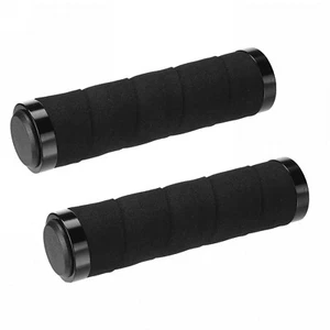 Puños De Eva Negros 130Mm Con Anillos De Aluminio Para Adultos Bonin Bicicleta - Imagen 1 de 1