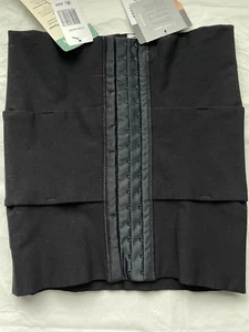 LEONISA Cincher Donna 3 Cinture con Supporto Lombare Vita Personalizzata XS/S NERO NUOVO - Foto 1 di 5