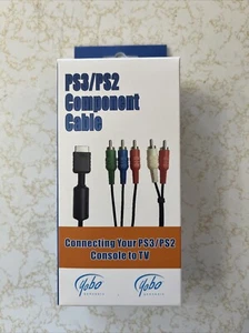 NEW IN BOX - Yobo High Definition Component AV Cable for Playstation 2 PS2 PS3 - Picture 1 of 4