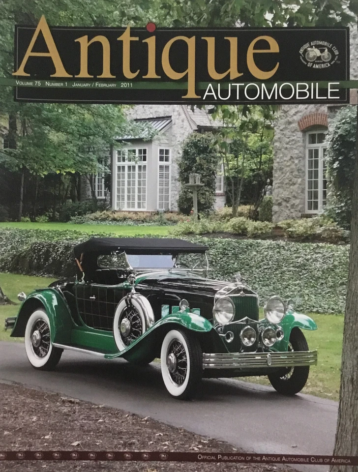 Antique Automobile Magazine Jan Feb 2011 - 1930 Willys-Knight Plaidside Roadster - Image 1 of 4