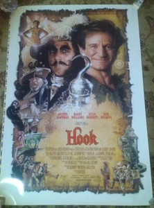 HOOK Film Poster seltene Drucker Proof 1991 28x41, Robin Williams, Hoffman usw. - Bild 1 von 8