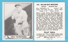 1940 Playball Reprint # 153 Bill McKechnie-- Cincinnati Reds