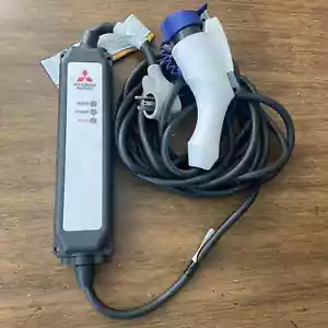 Mitsubishi Outlander EV Charger PHEV charging cable Electric 120v NEMA 5-15 OEM - Picture 1 of 2