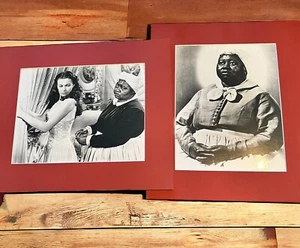 2 Prints VIVIEN LEIGH HATTIE McDANIEL  1939 GONE WITH THE WIND 10 3/8 X 12 3/4 - Picture 1 of 6