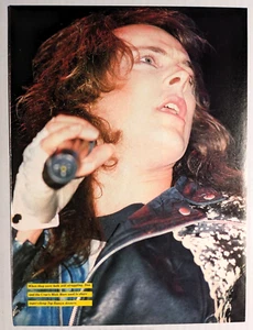 DOKKEN / DON DOKKEN LIVE / MAGAZINE FULL PAGE PINUP POSTER CLIPPING (17) - Picture 1 of 1