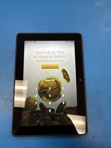 Please Read! Amazon Kindle Fire HDX 7 3rd Generation Tablet - C9R6QM 16GB k - Picture 1 of 3
