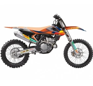 KIT GRAFICHE ADESIVI BLACKBIRD FACTORY KTM EXC EXC F SXF 2016 2019 2541R22 - Picture 1 of 2