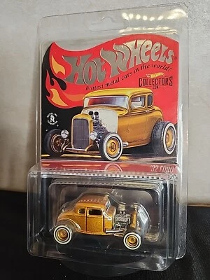 Ford Gold RLC exclusivo coche Street Hot Rod 1:64 diecast Hot Wheels '32 con estuche Foto 1 de 4