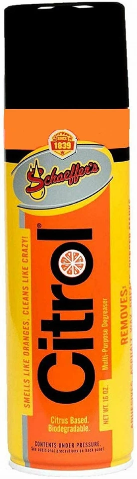 CITROL Multi-purpose Degreaser - 3 Cans of 16oz Schaeffers