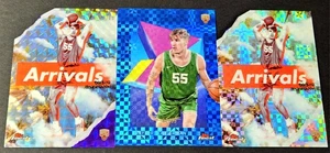 2024-25 Topps Finest Blue /99 Baylor Scheierman Refractor Arrival /100 Rookie RC - Picture 1 of 2