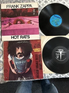 FRANK ZAPPA "Lumpy Gravy & Hot Rats" 1968 & 1969 originals VINYL EX+ EX+ psych - Picture 1 of 7