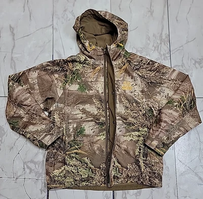 Realtree Scent Control Max-1 Jacket Men Large Camo Lightweight Full Zip Hunting - Image 1 of 4