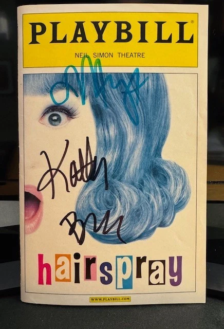 HAIRSPRAY PLAYBILL FIRMADO POR HARVEY FIERSTEIN Foto 1 de 1