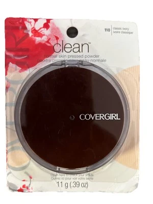 Covergirl Clean Normal Skin Pressed Powder, 110 Classic Ivory *See photos/Cond. - Image 1 of 3