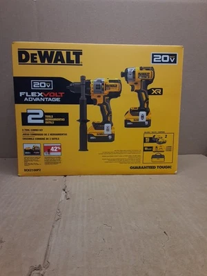 DeWalt 20v Flex Volt Teo Tool Combo Kit DCK2100P2 - Image 1 of 4