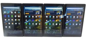 Lot 4 Amazon Fire HD 10 7th Gen Kids Edition 32GB Wi-Fi 10.1" Tablet - Picture 1 of 4