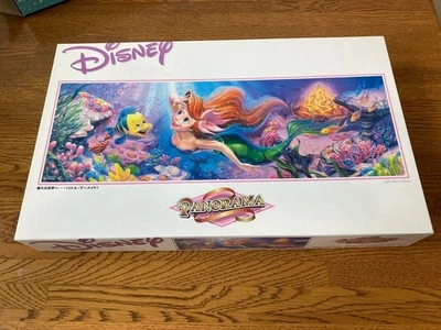Disney PANORAMA Mermaid & Sea Creatures Jigsaw Puzzle - Image 1 of 2