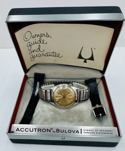 Vintage Accutron Bulova 218D Stimmgabel Herrenuhr M7 - Bild 1 von 8