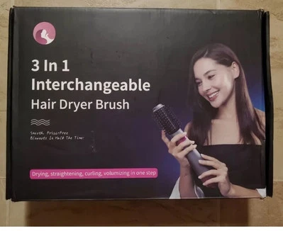 3 In 1 Interchangeable Hair Dryer Brush - Image 1 of 4