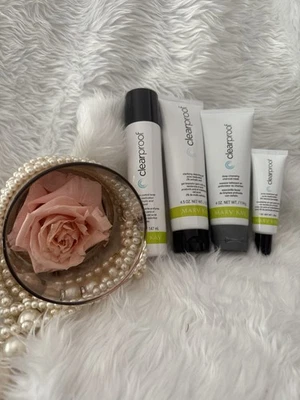 Mary Kay Clear proof Acne Lote, toner, máscara, gel medicação acne novo em folha  - Imagem 1 de 4
