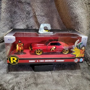 Jada Hollywood Rides: ROBIN Figure w/ 1969 Chevrolet Camaro Diecast-1/32 Scale - Picture 1 of 8
