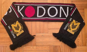 MK Dons, Milton Keynes Dons,, Football Scarf - Picture 1 of 3