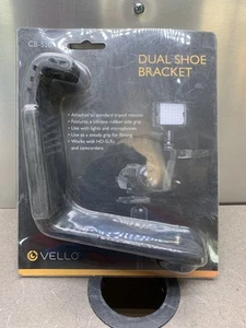 Vello CB-510 Dual Shoe Bracket with Silicon Rubber Grip - Picture 1 of 6