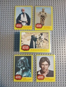 1977 topps star wars series 3 Yellow set complete - Picture 1 of 2