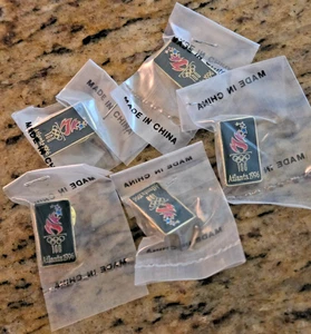 1996 Atlanta Summer Olympics  Pin Set Lot Of 5 Vintage  Collectible - JS51 - Picture 1 of 2