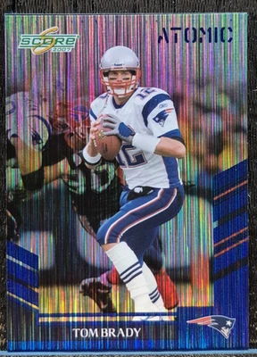 2007 Score Atomic Tom Brady #155 New England Patriots - Image 1 of 2