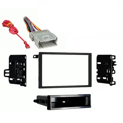 Fits Suzuki Vitara 1999-2004 Double DIN Stereo Harness Radio Install Dash Kit - Image 1 of 3