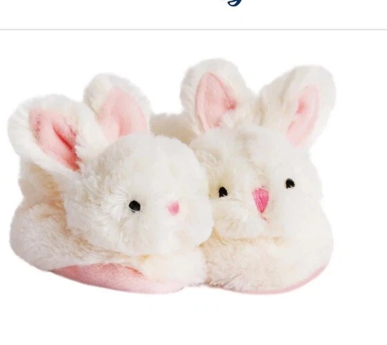 НОВЫЕ гремучие тапочки Doudou Bunny 0-6 месяцев с коробкой - Изображение 1 из 1