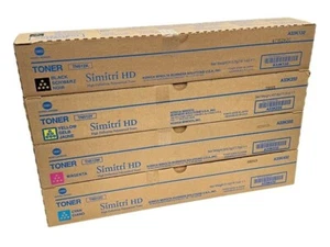 New Genuine OEM Konica Minolta TN-512 Set Toner Cartridges C454 C454e C554 C554 - Picture 1 of 1
