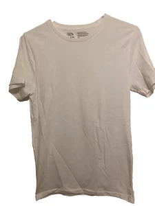 Nordstrom RACK 2-Pack Trim Crewneck Men Stretch Cotton T-Shirt White Small NWOT - Picture 1 of 3