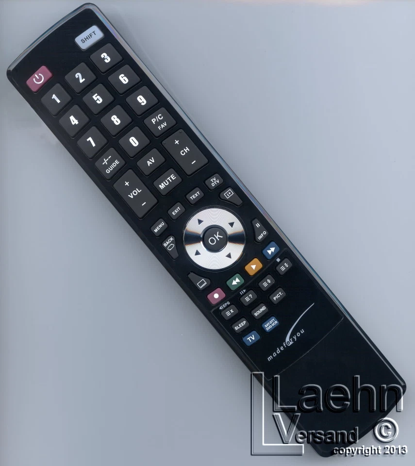 Elegant Ersatzfernbedienung passend für  Koscom DSR 6000 - Bild 1 von 1