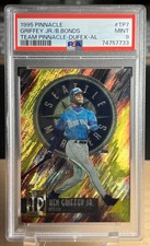 1995 Pinnacle Team Pinnacle TP7 Barry Bonds Ken Griffey Jr. Dufex-AL PSA 9 RARE