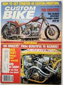 CUSTOM BIKE MAGAZINE - MAY 1981 - "Un-Harleys" - Picture 1 of 6