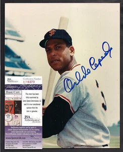Orlando Cepeda Autographed 8x10-JSA COA-Baseball HOF San Francisco Giants D-2024 - Picture 1 of 2