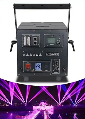 new Stage Laser 10W Laser Disco DJ Projector Led RGB Laser Light for Wedding - Image 1 of 4