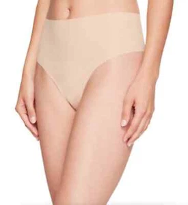 Commando L111106 Womens Nude High Rise Thong Size S/M - Picture 1 of 2