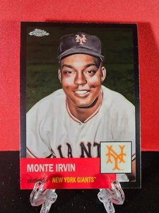2022 Topps Chrome Platinum Monte Irvin #34 - Picture 1 of 2